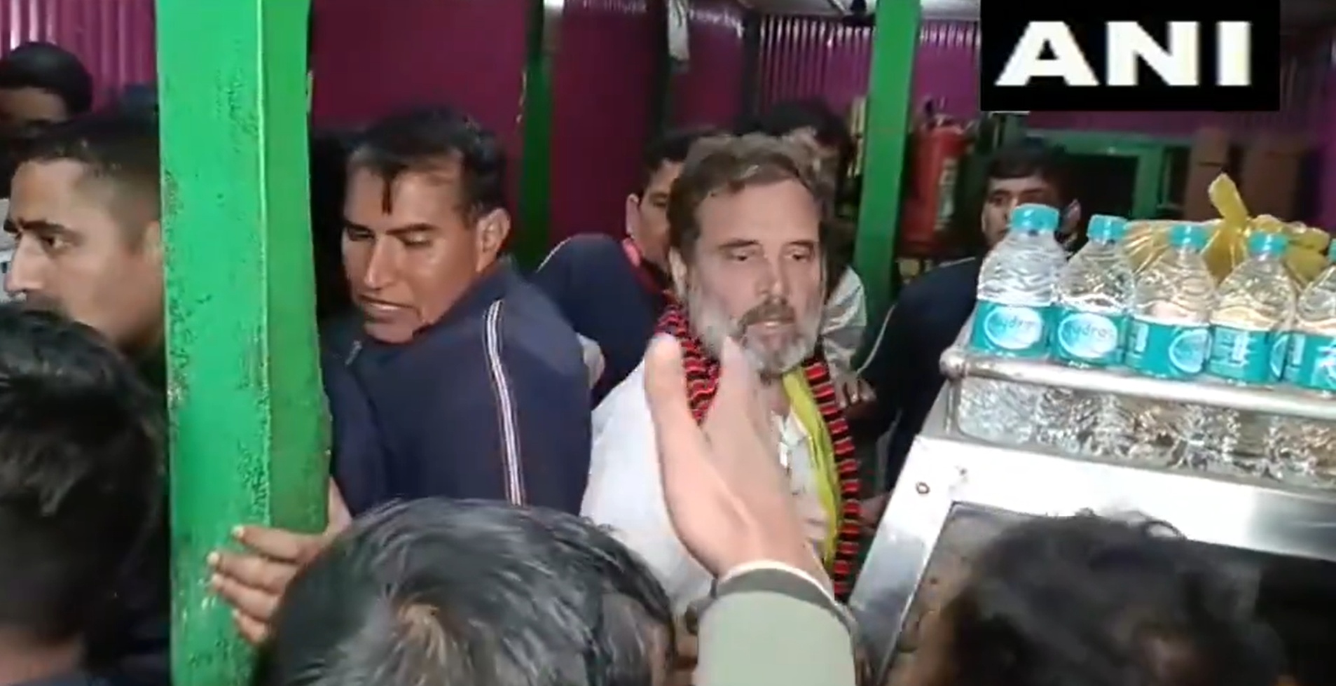 Crowd Raises Slogans Against Rahul Gandhi Outside Eatery In Assam