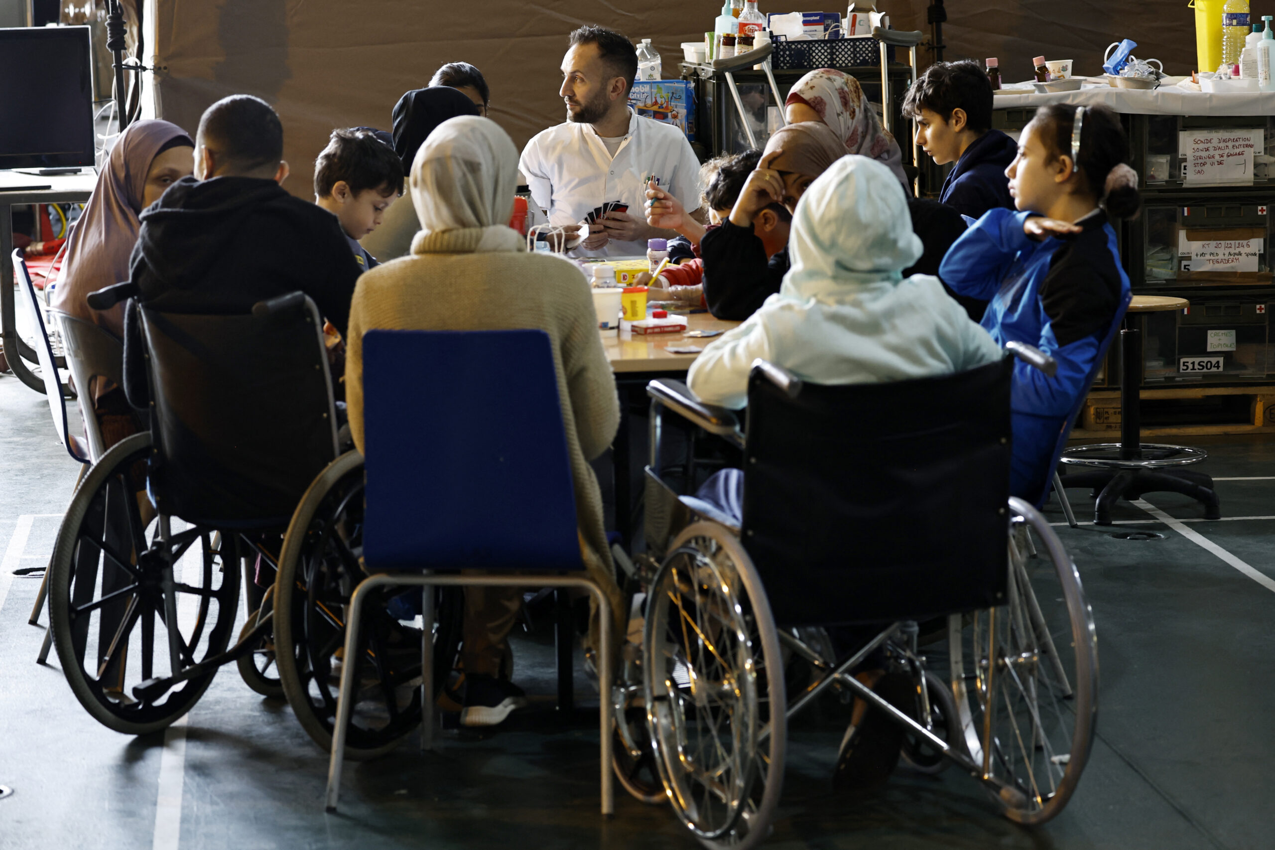 Gazans Get Medical Care On French Hospital Ship As Health System Collapses