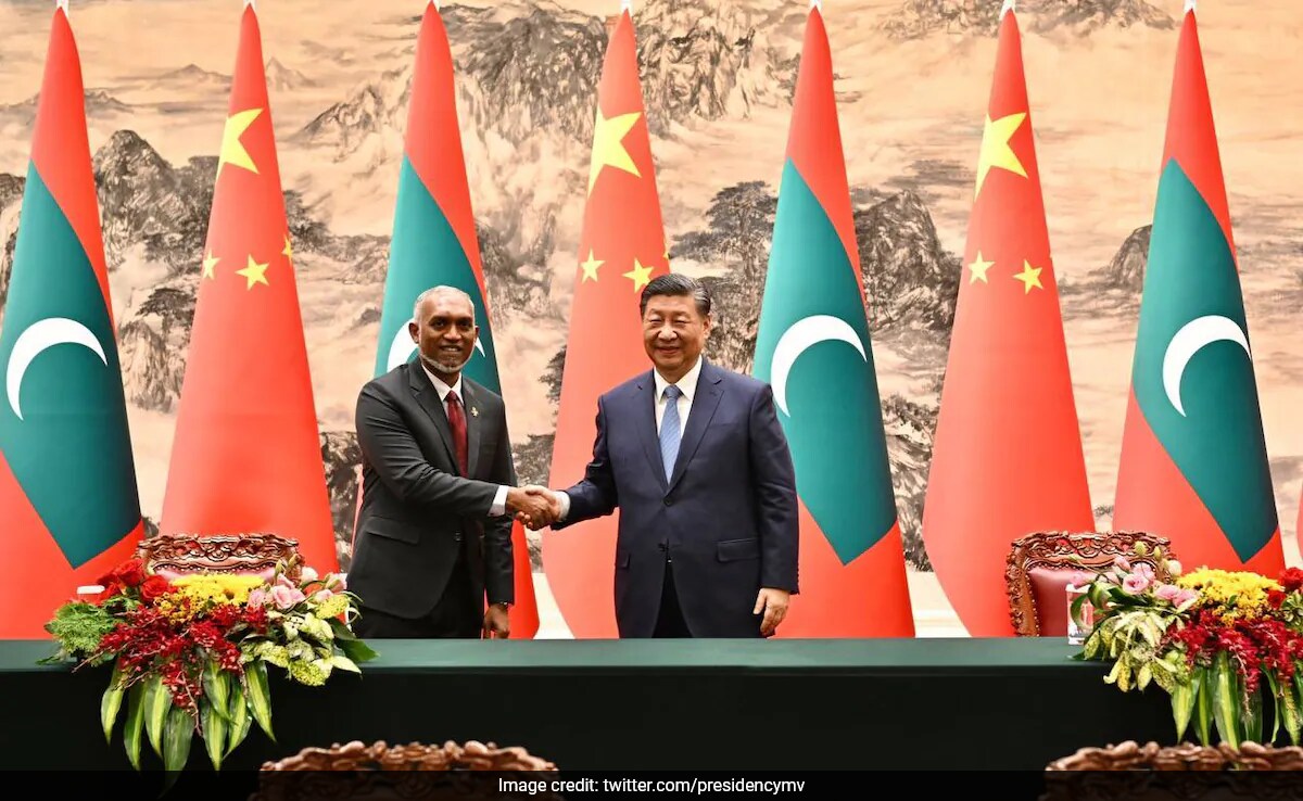 Maldives President Meets China's Xi Jinping Amid Row With India