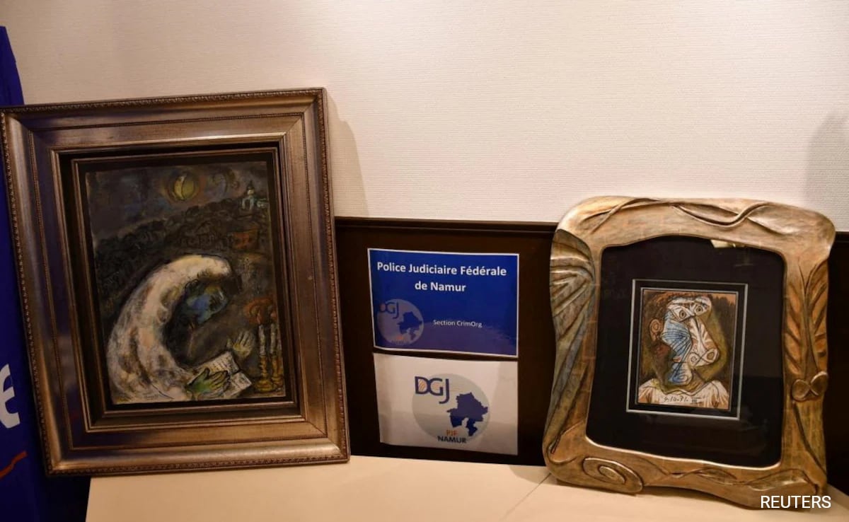 Stolen Picasso, Chagall Paintings Worth $ 900.000 Found In Belgium