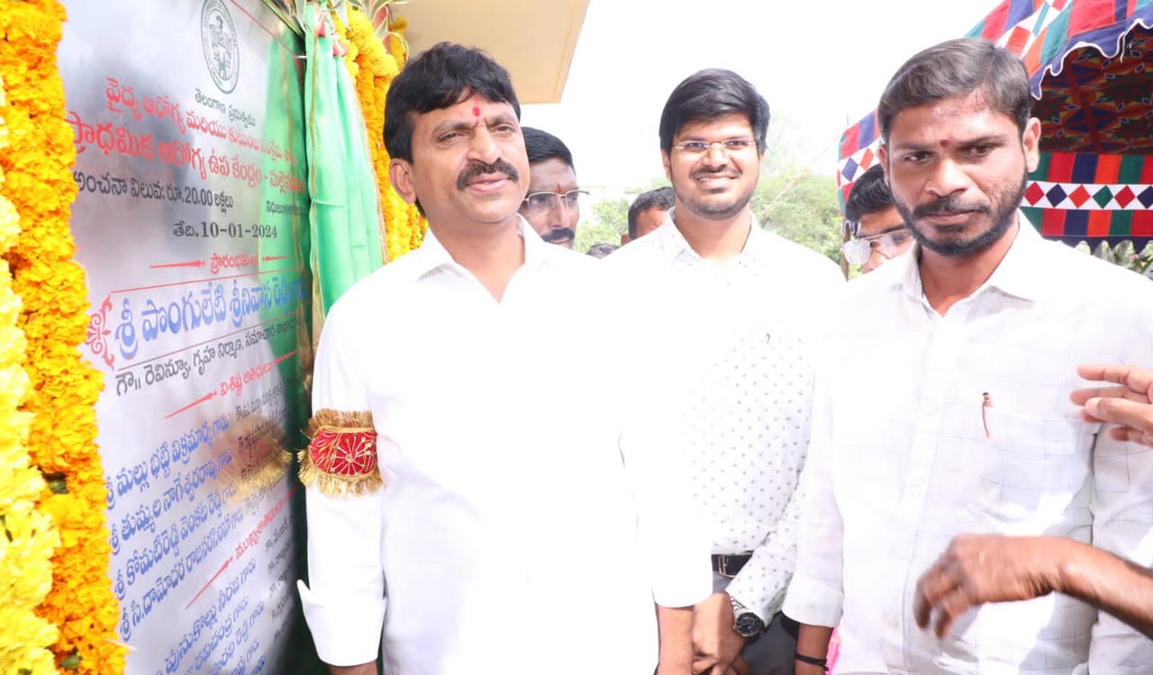 Telangana Govt laid emphasis on public health: Minister Ponguleti