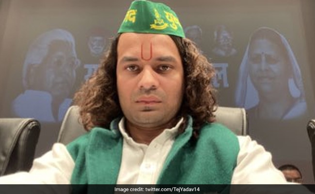 "Ram Told Me In My Dream He Won't Come": Tej Pratap Yadav On Temple Event