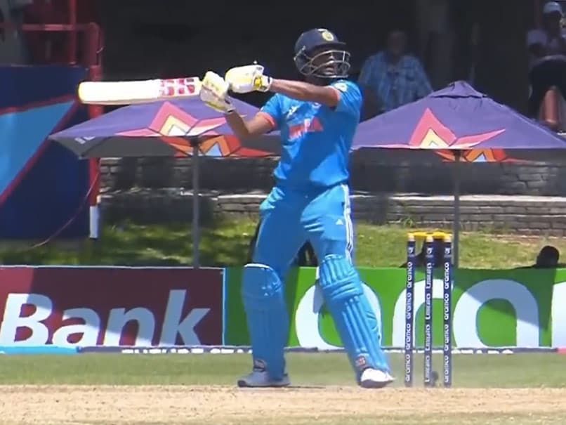 Watch: U19 Star Musheer's Helicopter Shot Viral, Sparks Dhoni Comparisons