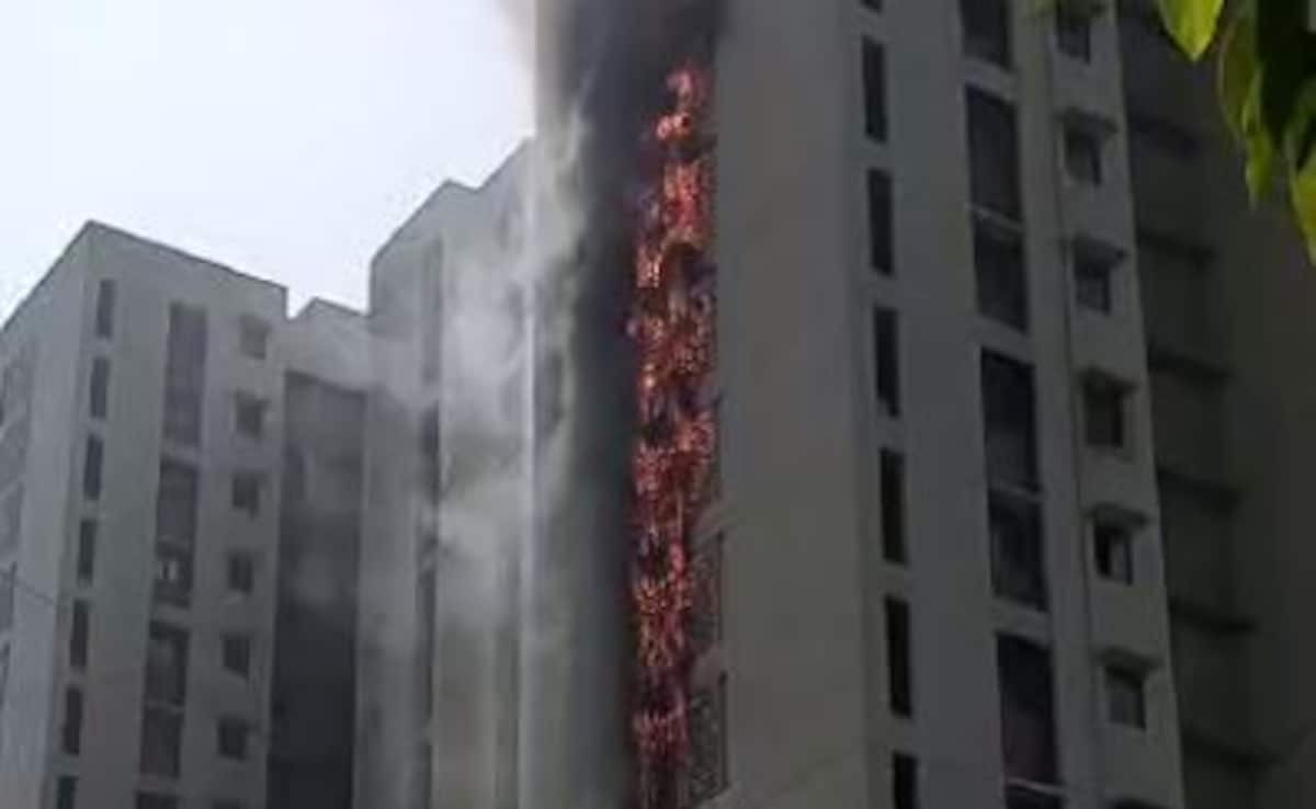 Massive Fire At Mumbai High-Rise, 6 Floors Set Ablaze