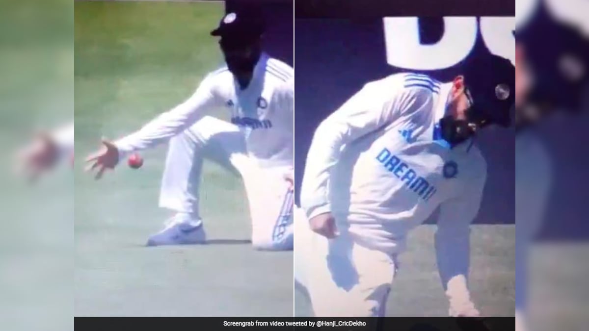 Watch: Injury Averted After Ball Hits Virat Kohli On The Face In 2nd Test