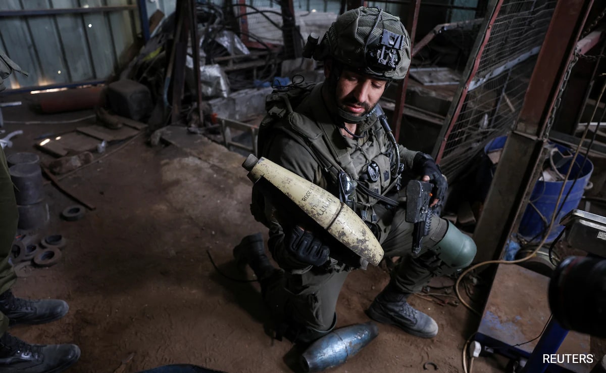 Israeli Army Says Found Underground 'Weapons Factory' In Gaza