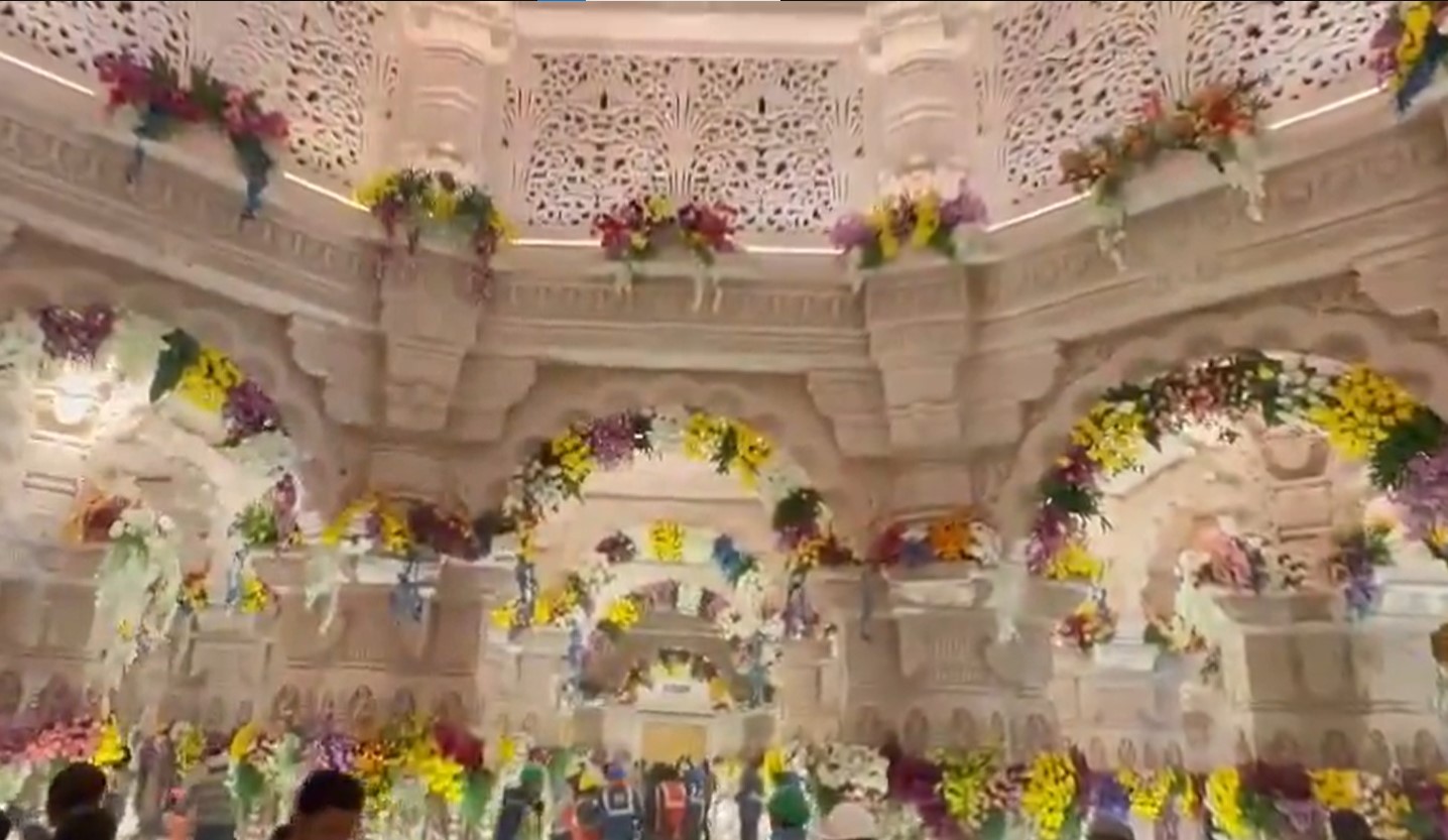 Watch: Sneak Peek Into Ayodhya's Ram Temple, Days Before Consecration