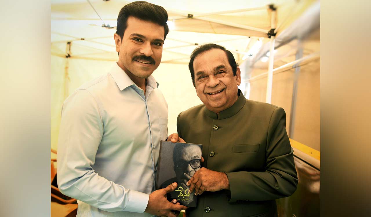 Ram Charan endorses Brahmanandam’s biography ‘Nenu’