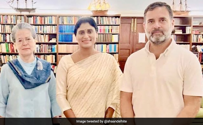 Jagan Reddy's Sister YS Sharmila To Join Congress