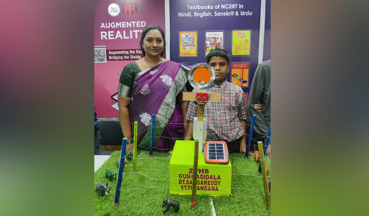 Rare opportunity: Govt school student from Sangareddy invited to IRIS Science Fair