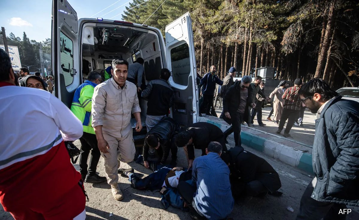 Over 100 Dead In Twin Blasts Near Iran Top General Qassem Soleimani's Grave