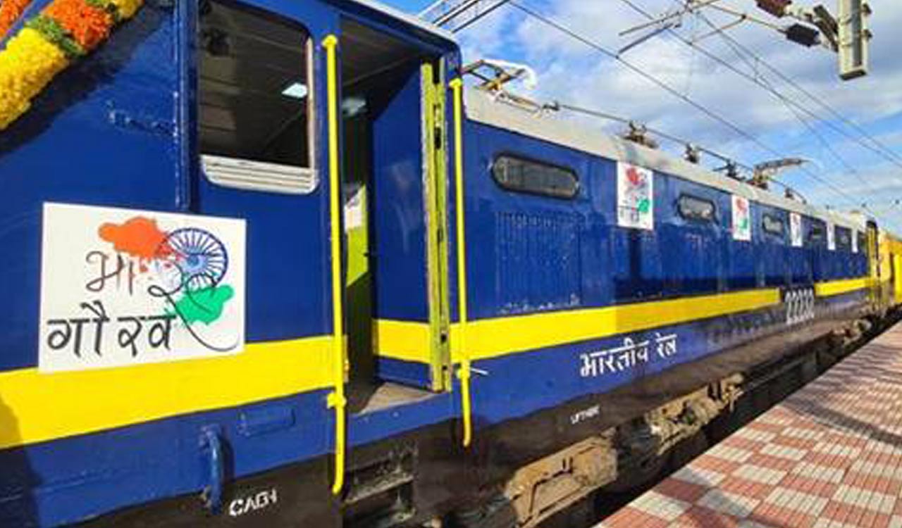 Bharat Gaurav trains carried more than 96,000 tourists in 2023