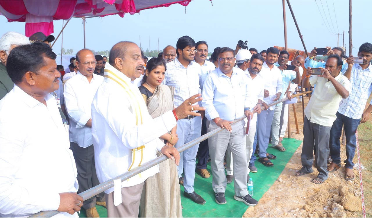 Telangana: Tummala tells officials to speed up Sita Rama Lift Irrigation Project works