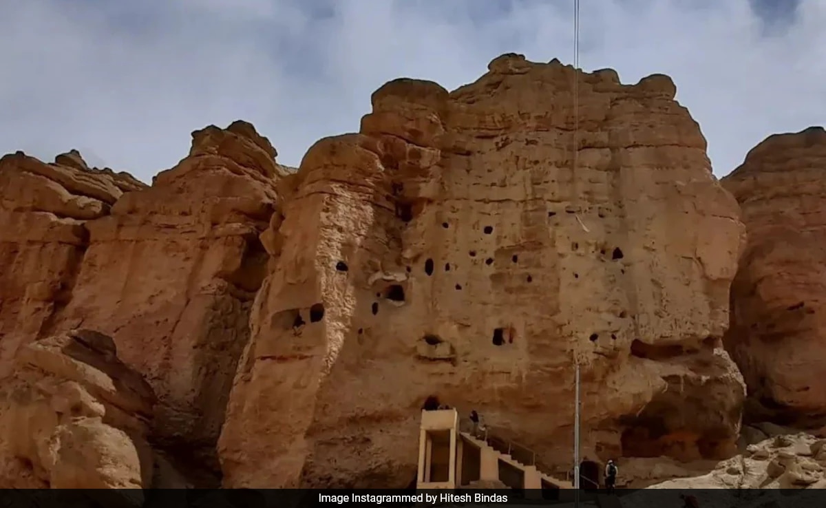 Online Post Sparks Renewed Interest In Nepal's Ancient 'Mustang Caves'