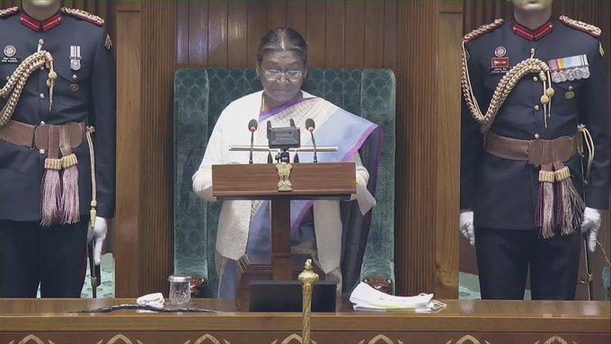 Parliament's Budget Session Live Updates: President Murmu Addresses Joint Sitting