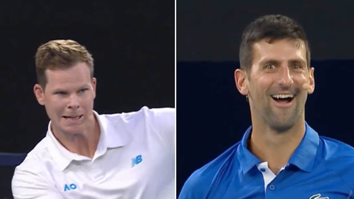 Watch: Djokovic's Stunned Reaction To Smith's Tennis Skills Is Viral