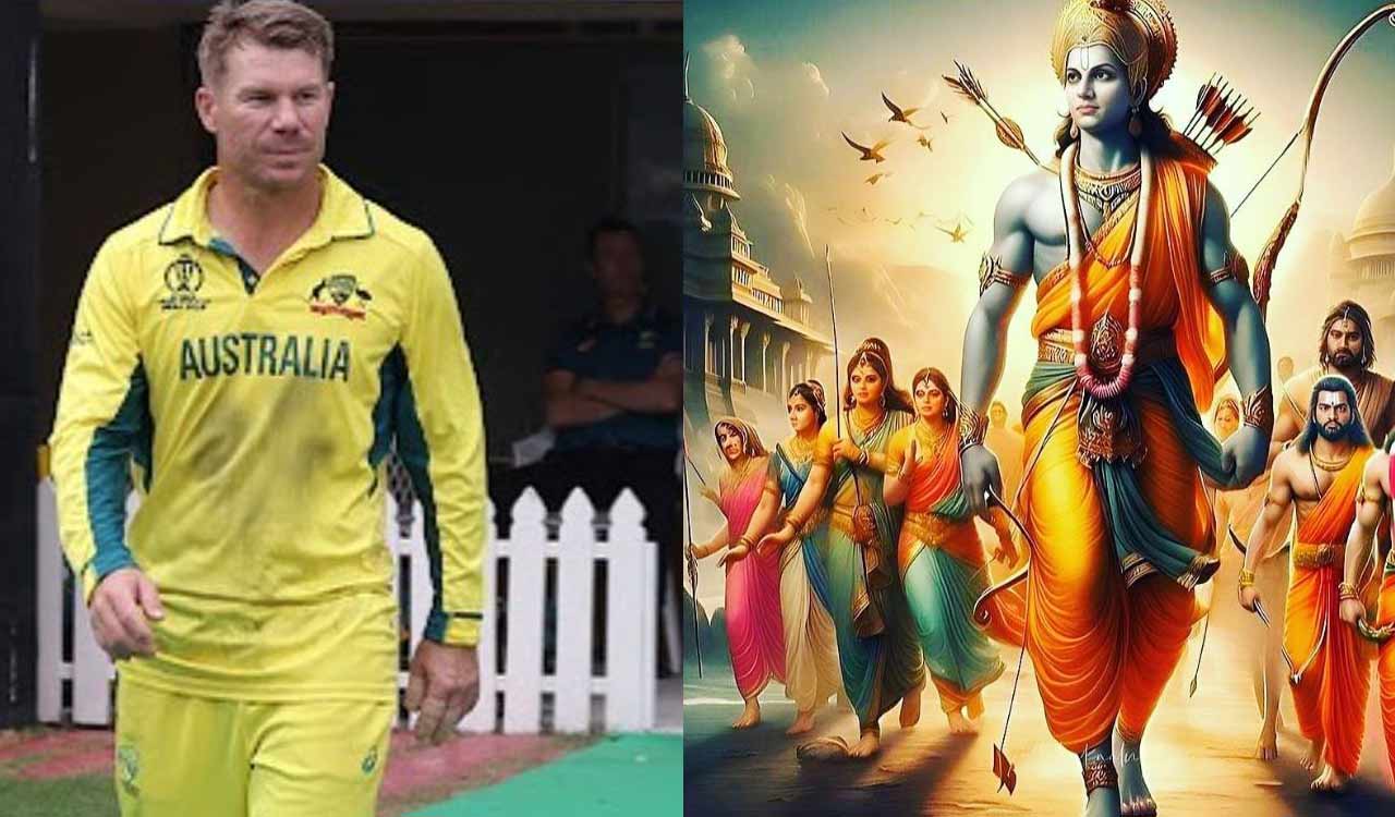 David Warner wishes Indians on Ram Mandir Prana Pratishtha ceremony; wins hearts