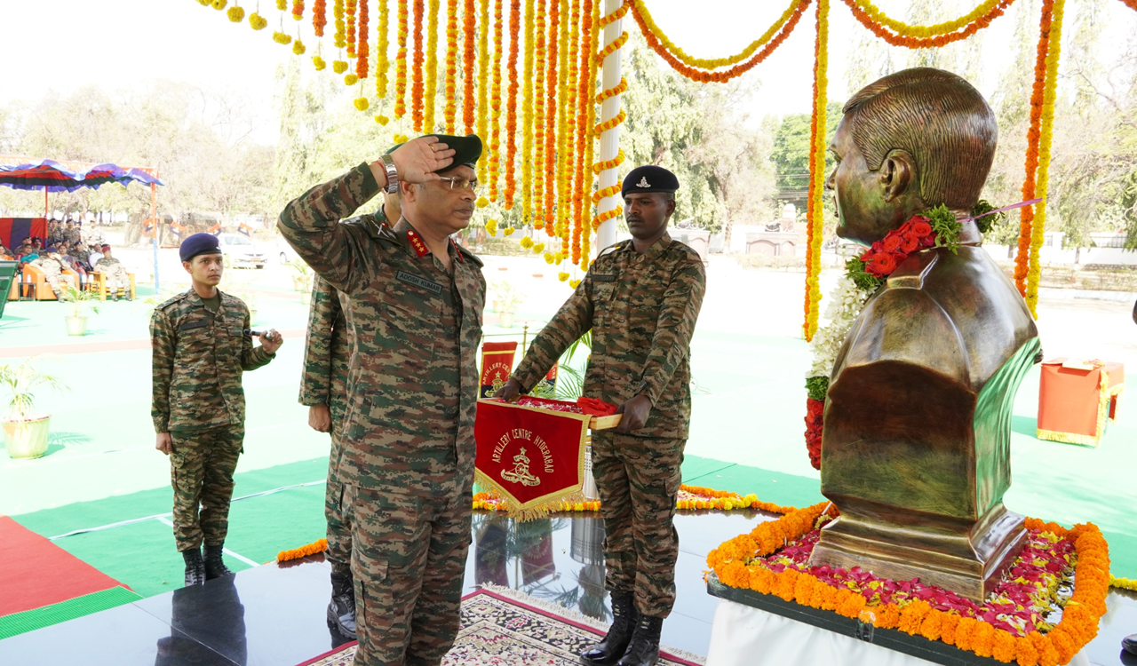 Bust of Galwan hero unveiled at Palani Drill Square