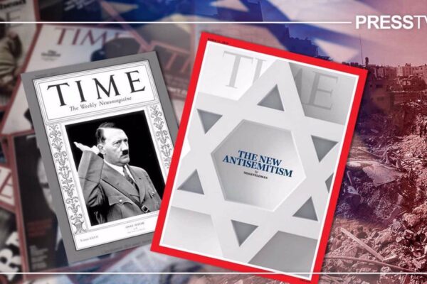 Riding 'antisemitism' bogey, TIME magazine dubs Zionist génocidaires victims