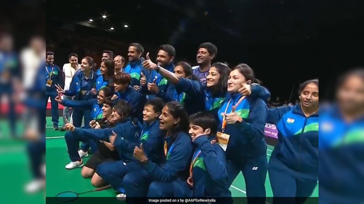 Indian Women's Team Makes History With Maiden Badminton Asia C'ships Title