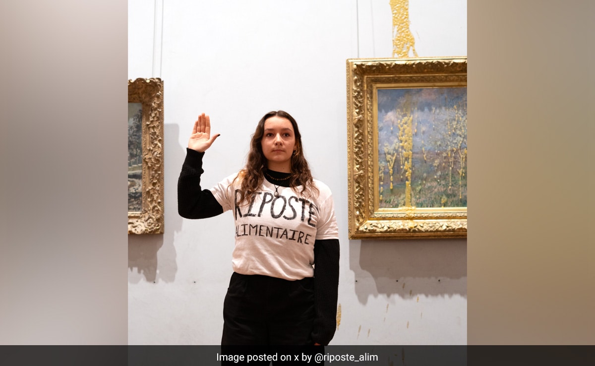 After Mona Lisa, Climate Protesters Throw Soup at Monet Painting