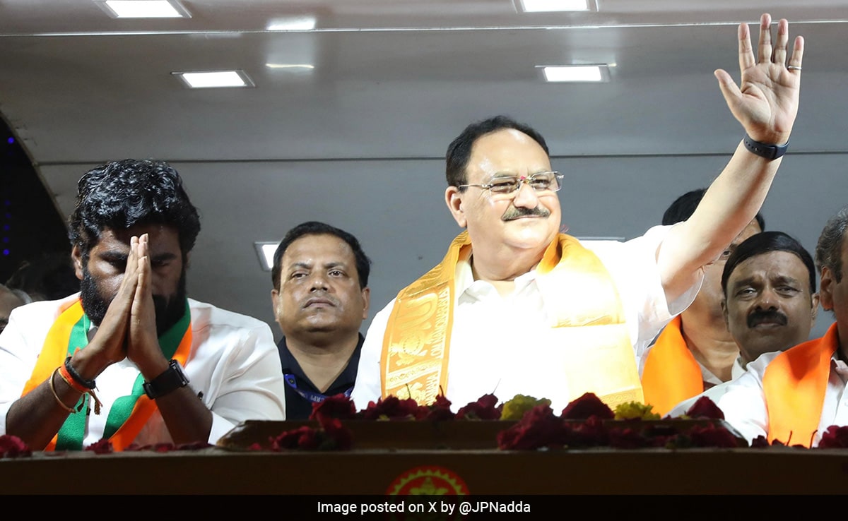 "Family, Dynasty Alliance": BJP Chief Slams Opposition's INDIA Bloc