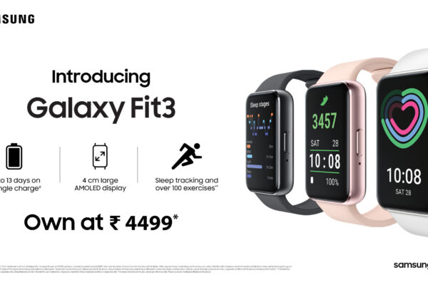 Samsung launches Galaxy Fit3 fitness tracker