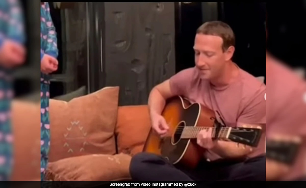 Watch: Mark Zuckerberg Tests Meta's New AI Model On Old Video Of Him Playing Guitar