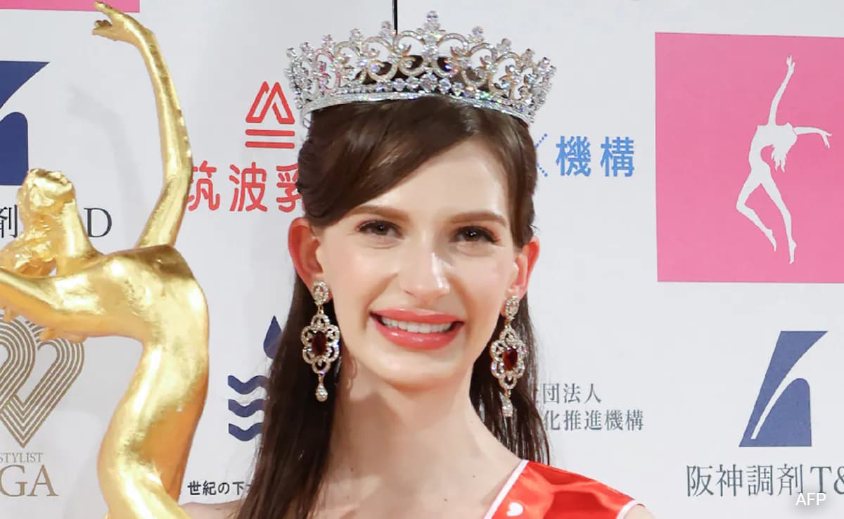 Ukraine-Born Miss Japan Winner Gives Up Crown Over Affair Scandal