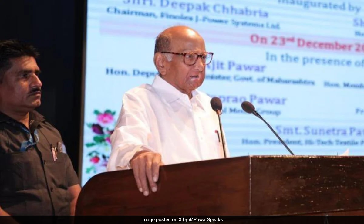 Government "Not Bothered About Attacks On Fundamental Rights": Sharad Pawar