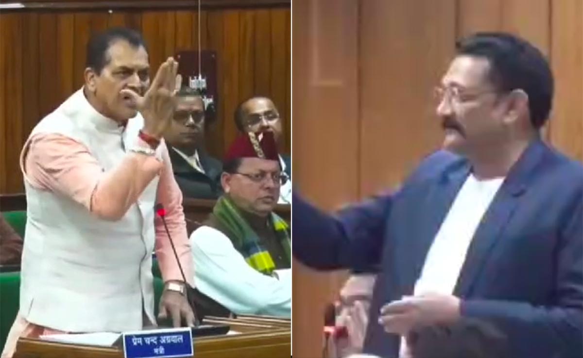 "You Made Our Ram Black": Congress MLA Sparks Row In Uttarakhand Assembly