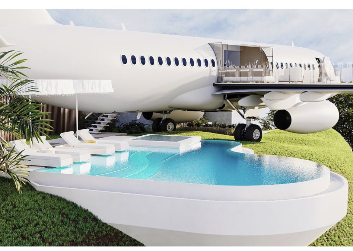 Russian Man Transforms An Abandoned Boeing 737 Plane Into A Luxury Villa