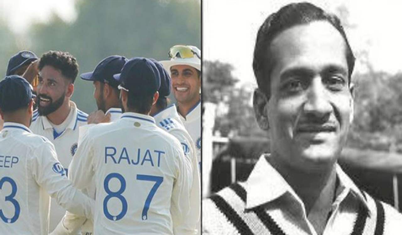 3rd Test: Indian players pay tribute to former Captain Gaekwad with black armbands