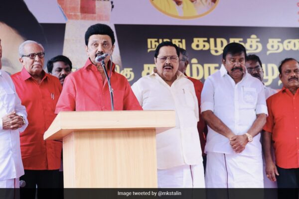 MK Stalin's DMK Begins Seat-Sharing Talks With Allies