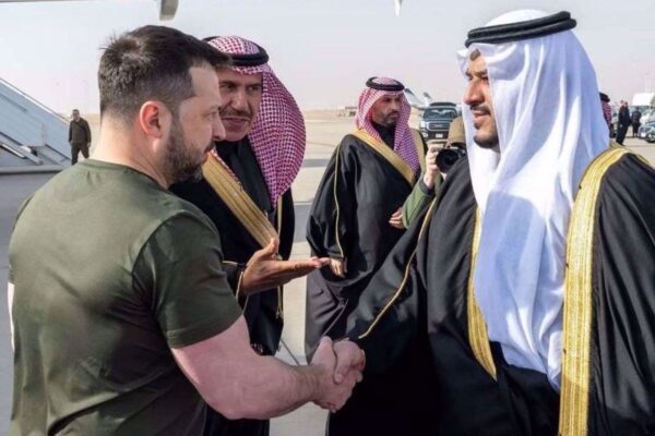 Ukraine’s Zelensky in Saudi Arabia to gain support for war with Russia