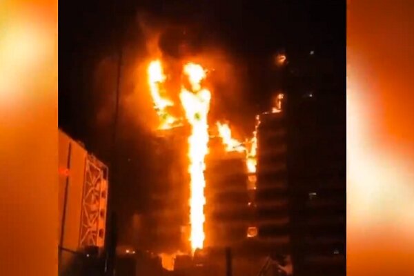 At least 10 injured in residential building fire in Moscow