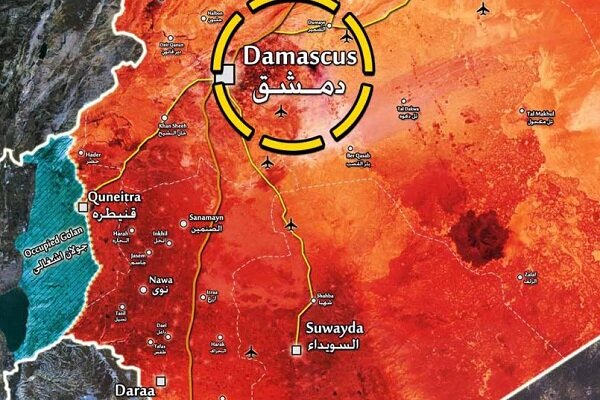 Sound of several explosions heard in Damascus