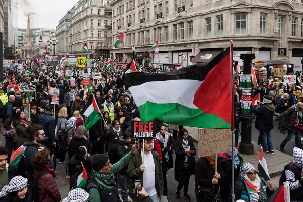 VIDEO: Pro-Palestine rally in London