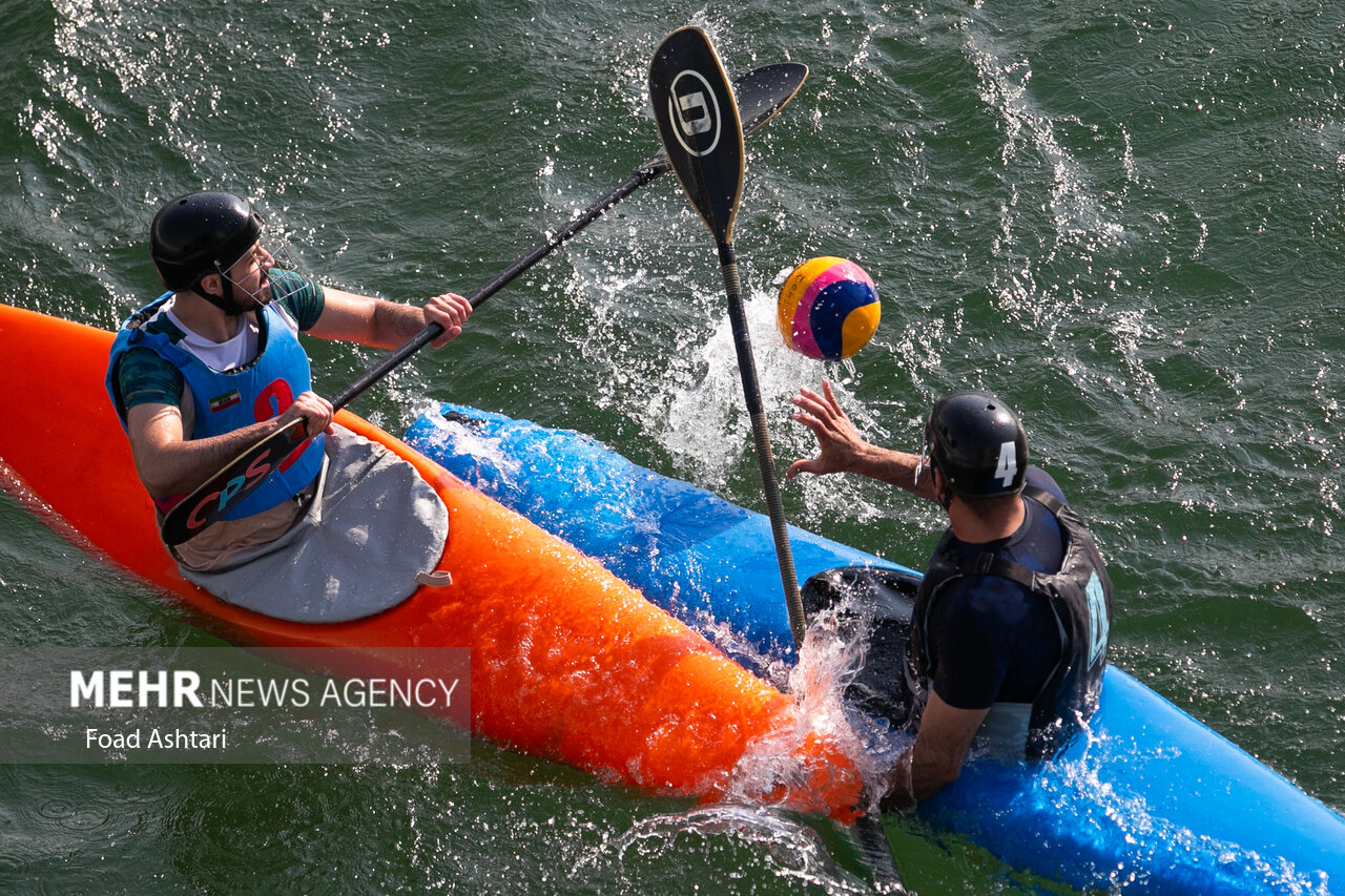 Canoe polo competitions in Tehran