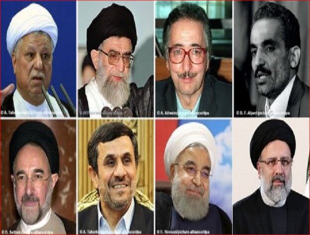 All Iranian presidents in quick view