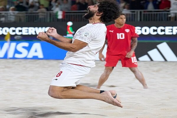 Iran beat Tahiti at 2024 FIFA Beach Soccer World Cup