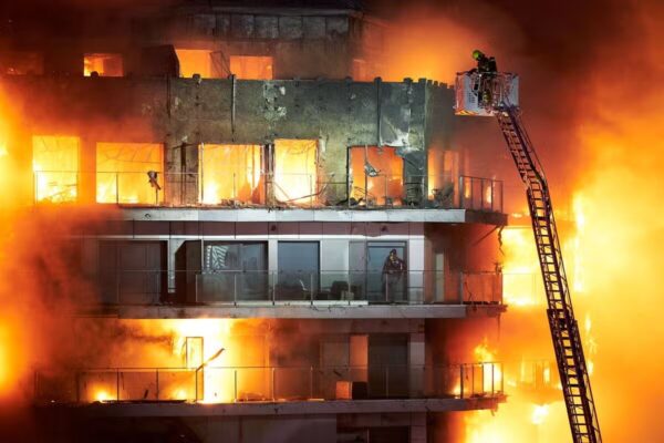 Spain apartment block fire death toll rises to at least 10