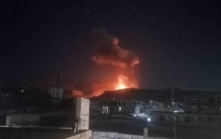 US-UK strikes target Yemen's capital Sanaa