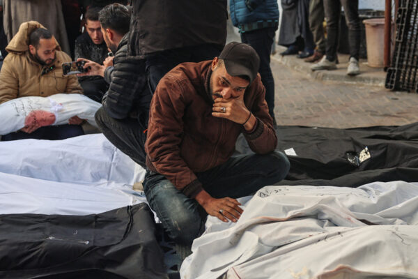 Palestinians bid adieu to their loved ones in tear and pain