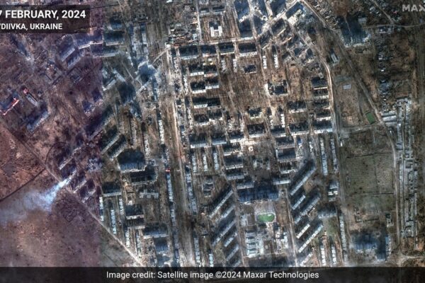 Satellite Pics Show Ukraine's Devastation 2 Years Since War With Russia