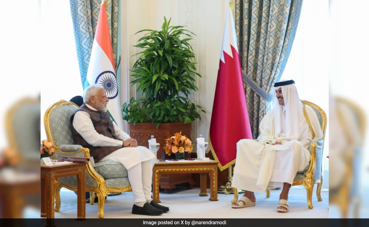 PM Modi Concludes Visit To Qatar After Meeting Top Leadership