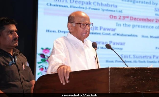 Sharad Pawar's Party Assigned New Name By Election Commission