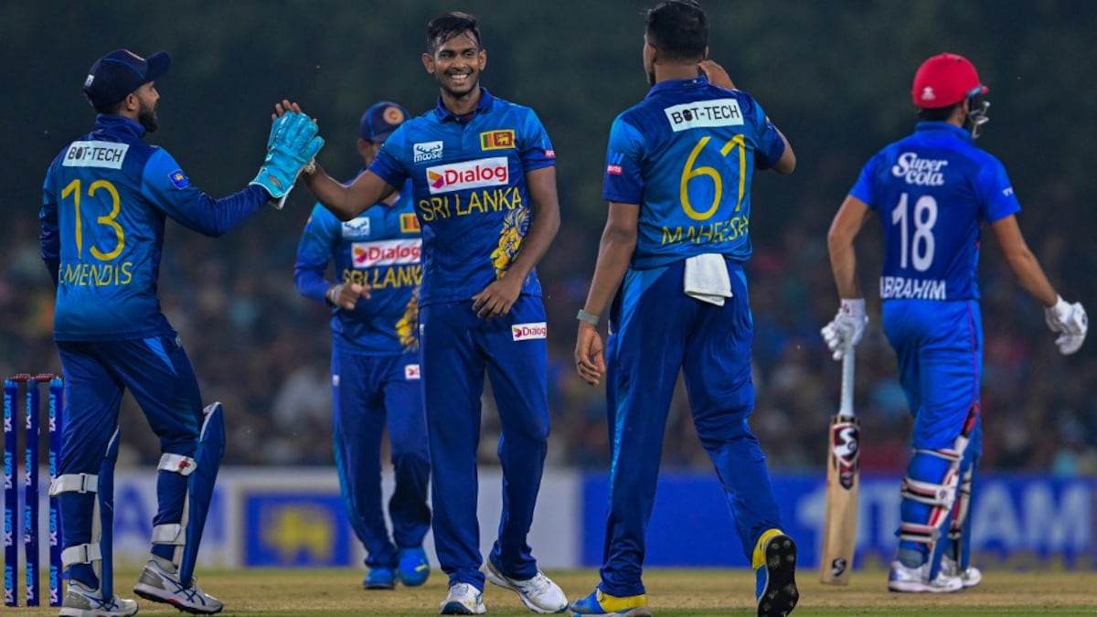 Sri Lanka Eke Out Narrow Four-Run Victory Over Afghanistan In 1st T20I