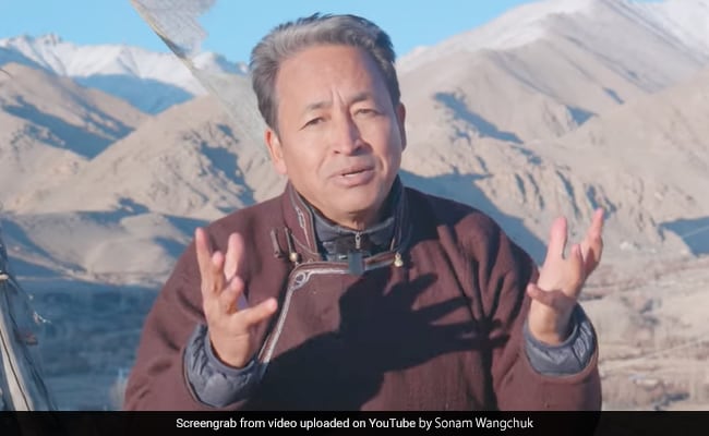 Ladakh Innovator Threatens "Fast Unto Death" Ahead Of Talks With Centre