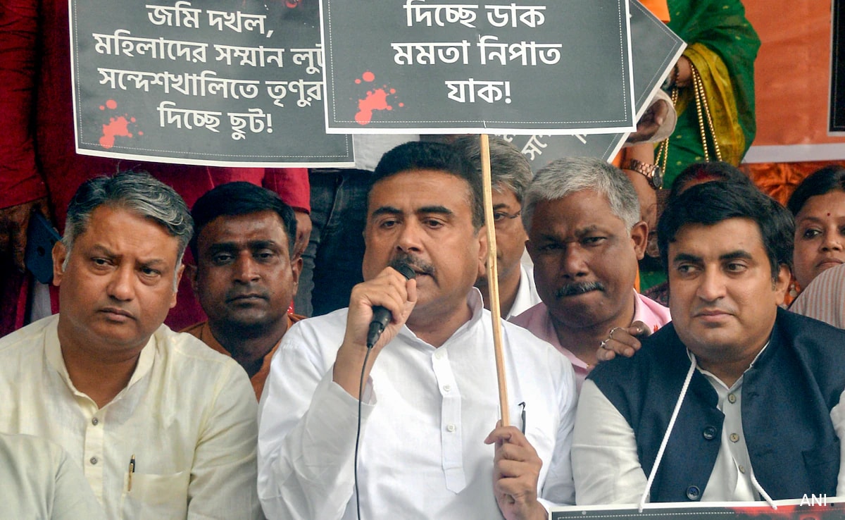 High Court Allows BJP's Suvendu Adhikari To Visit Bengal's Sandeshkhali